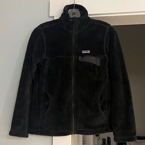 Patagonia Retool Full Zip Black Fleece Jacket Women’s XS